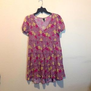 Wild Fable women’s short sleeve short summer dress size M